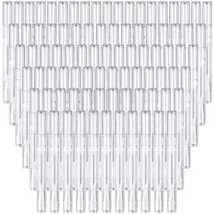 100 Pack 3Ml Transparent Twist Pens Empty Nail Oil Pen Brush, Cuticle Oil Pen Cosmetic Lip Gloss Container Applicators