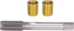 12Mm X 1.25 Helicoil Kit, m12x1.25 Spark Plug Thread Repair kit 12mm Insert m14x1.25tap ngk Plugs x 1.25 Inserts m14x1.25 helicoil Back tap Tool time sert 2001 f350 Town car calvan