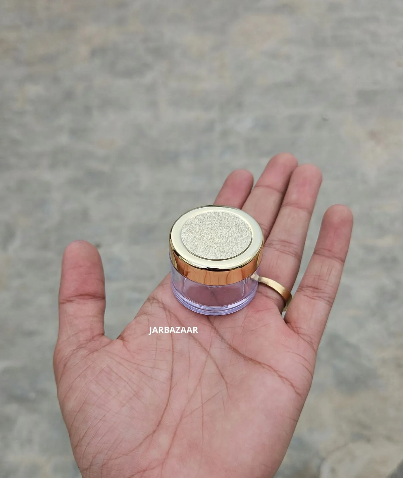 15 Gram Transparent Sanjar (Golden Cap)