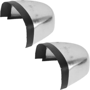 1Pair Iron Toe Inserts for Work Boots Safety Footwear Attachment with Caps Comfortable Protector for All Day Wear for Workplace Hazards