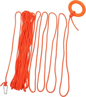 1set Water Floating Rescue Throw Rope for Outdoor Swimming Kayaking Tool for Water Sports and Emergency Rescues