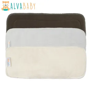 2 Pack Reusable Cloth Diaper Inserts Microfiber Bamboo Charcoal Absorbent Baby Inserts