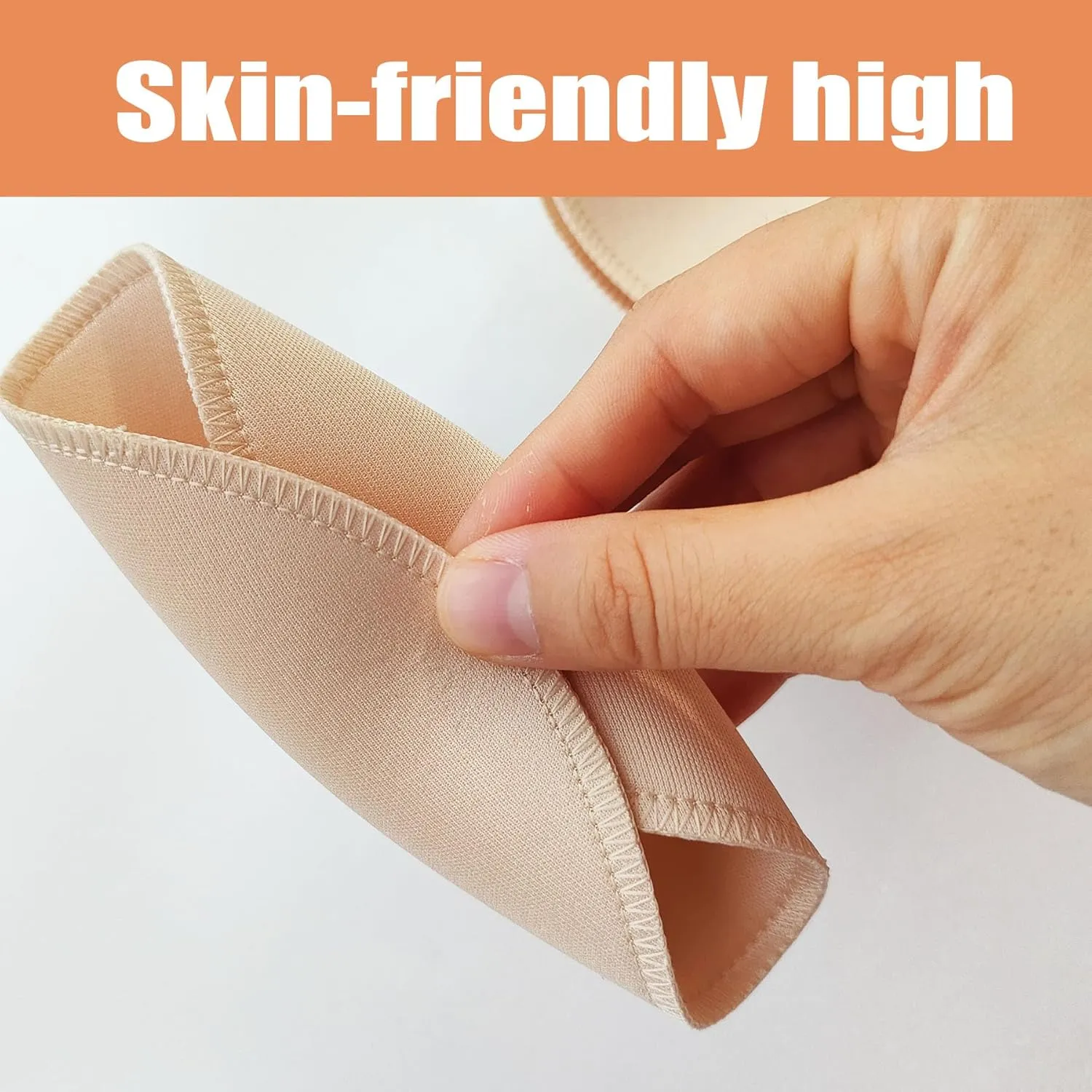 2 Pairs Women's Round Waterproof Removable Swimsuit Bra Pad Inserts, Bikini Top Bra Pads Insert B or C,D,DD,DDD/F Cup