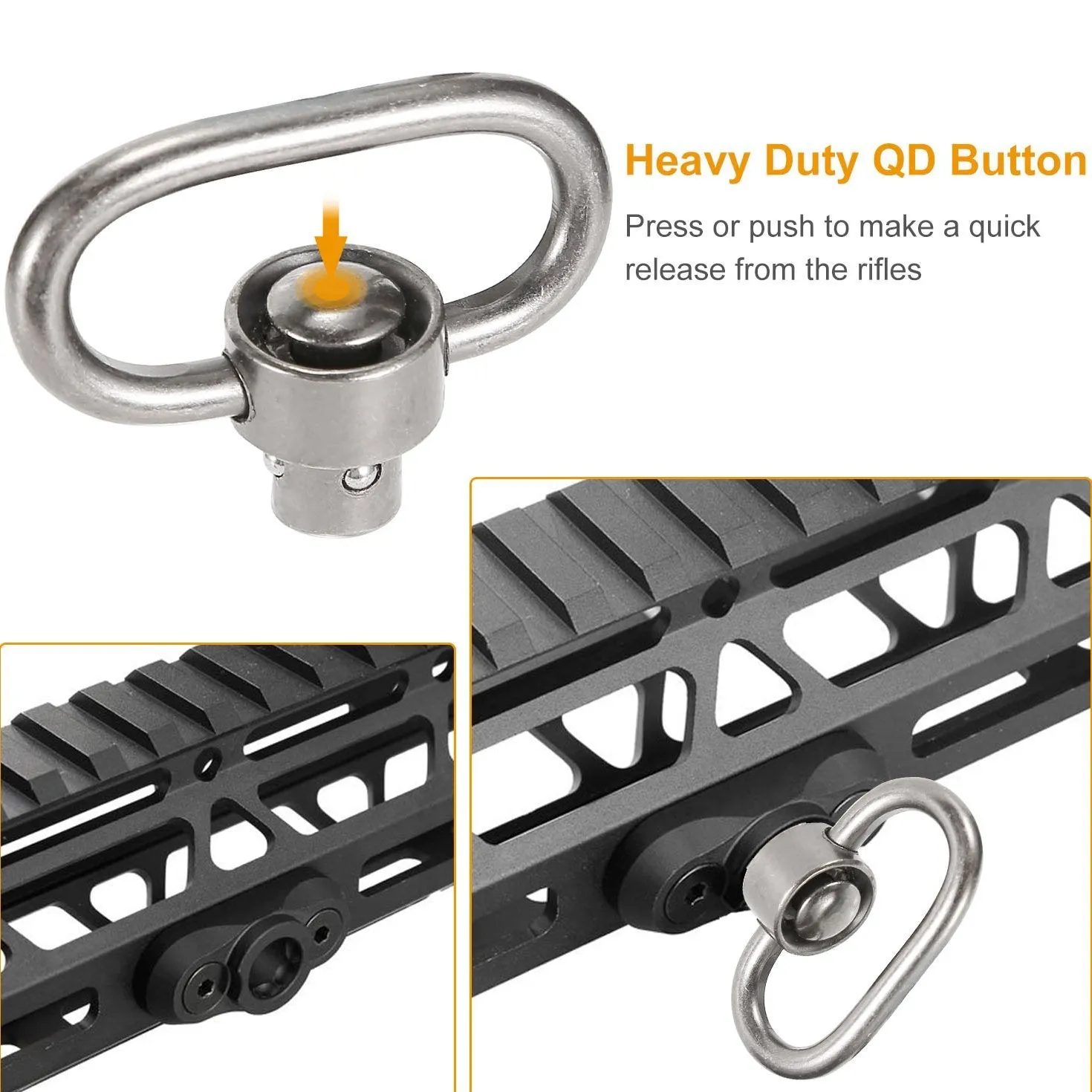 2-Point Adjustable Rifle Gun Sling