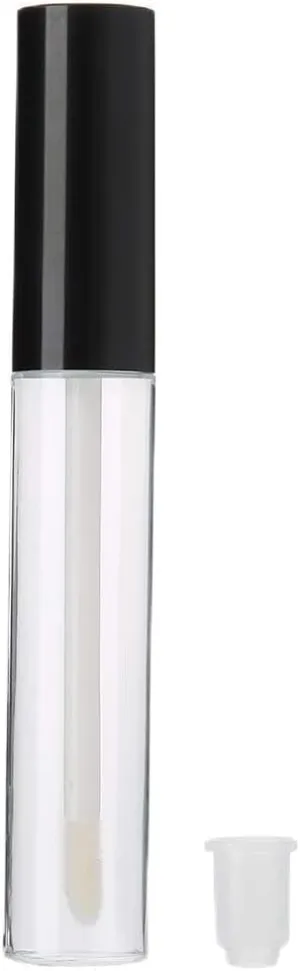 25Pcs 10ml Empty Lip Gloss Tube Handwork Lip Balm Container Clear Travel Lip Gloss Bottle