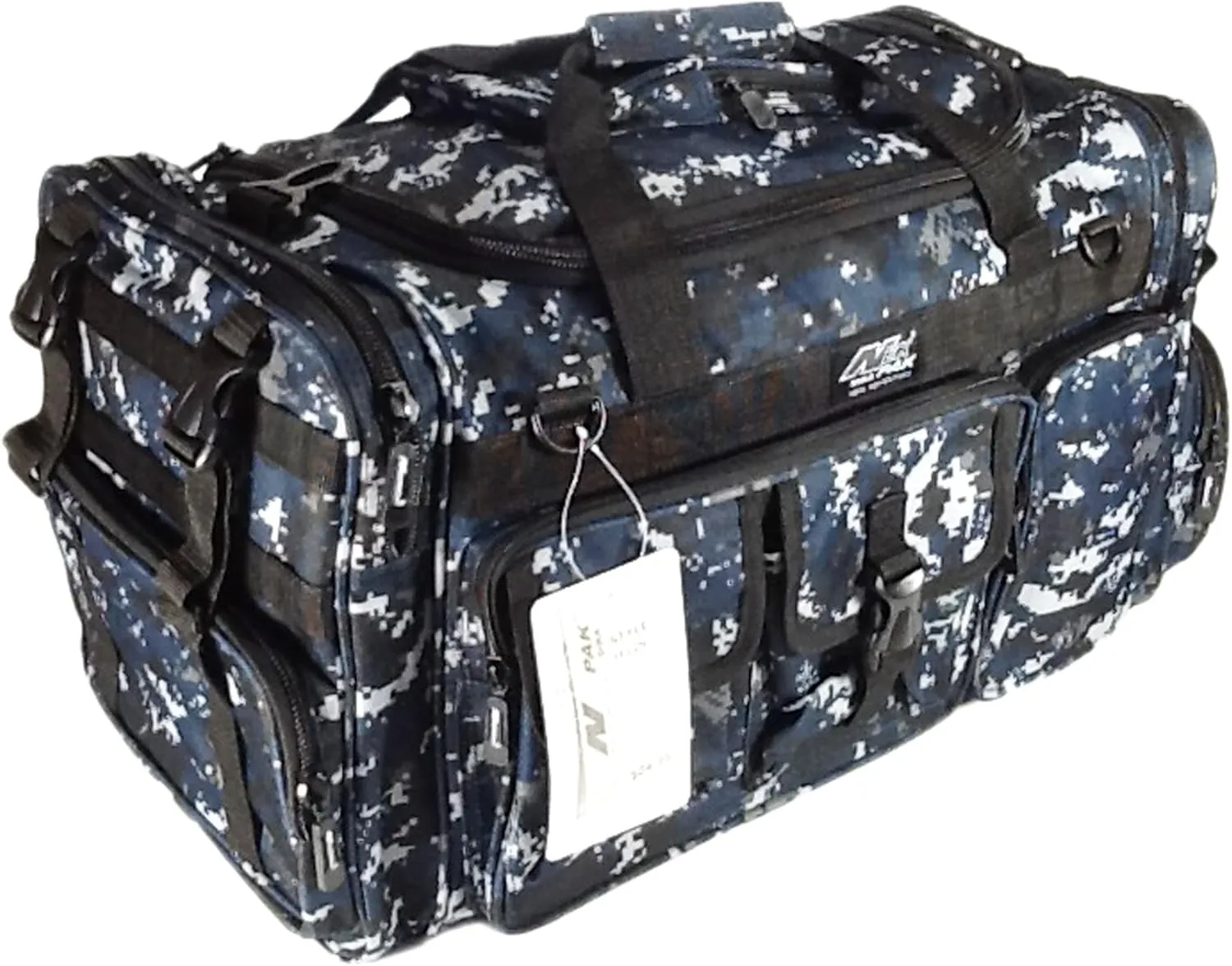 26" 3800cu.in Tactical Duffel Range Bag TF126 DMBK Navy Blue Digital Camouflage