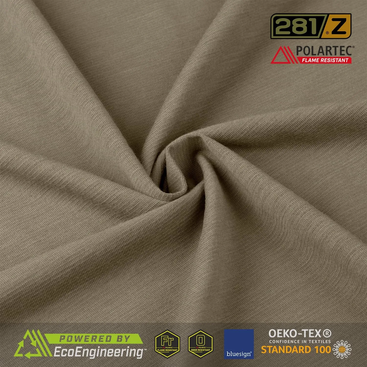 281Z Polartec Power Dry FR Summer Neck Gaiter - Breathable Moisture-Wicking Fabric with Heat and Flame Protection