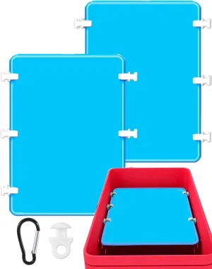 2PCS Divider Tray for Original X Large Beach Bogg Bag Accessories Inserts - Blue