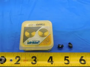 2PCS New ISCAR IDI 0406-SK/IDI 103-SK IC908 Carbide CHAMDRILL Inserts - FAX-MB7413