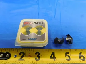 2PCS New ISCAR IDI 0787-SG/IDI 200-SG IC908 Carbide CHAMDRILL Inserts - FAX-MB7406