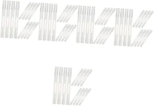 36 Pcs Nail Clear Container Makeup Lip Gloss Clear Lipglosses Packaging Pen for Nail Nutrition Oil Transparent Nail Nutrition Oil Pens Empty Nail Nutrition Oil Pen Tool ( Color : Transparentx5pcs , Si