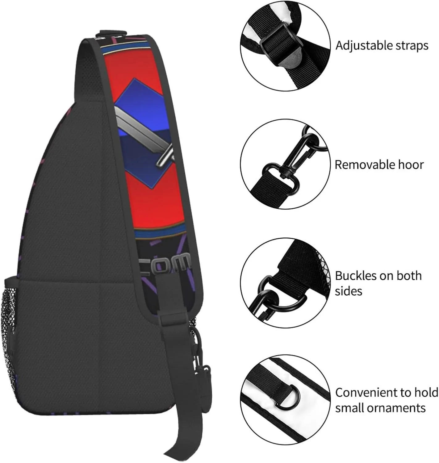 39th Infantry Brigade Ssi Small Crossbody Backpack Sling Bag For Men Women Mini One Shoulder Chest Bags Gym Sport Travel Hiking Daypack