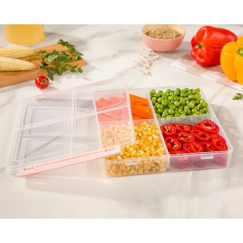 4 and 2 Section Air Tight Box With Lid