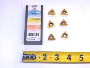 6pcs New ISCAR 22ERM N 60 IC250 TiN Coated Carbide Threading Inserts 5-7 TPI - MW4079CT4