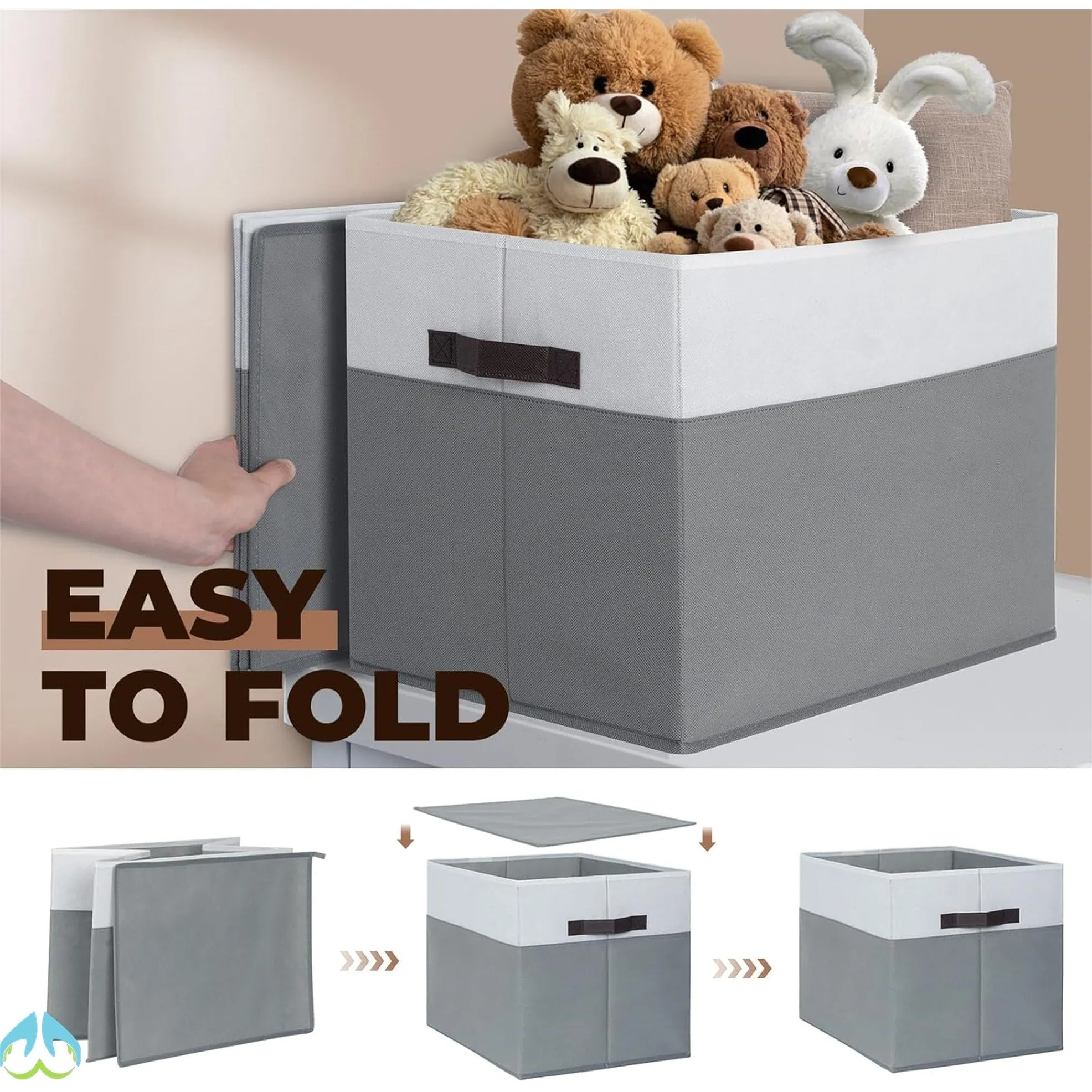 8 Pack Closet Organizers and Storage Bins