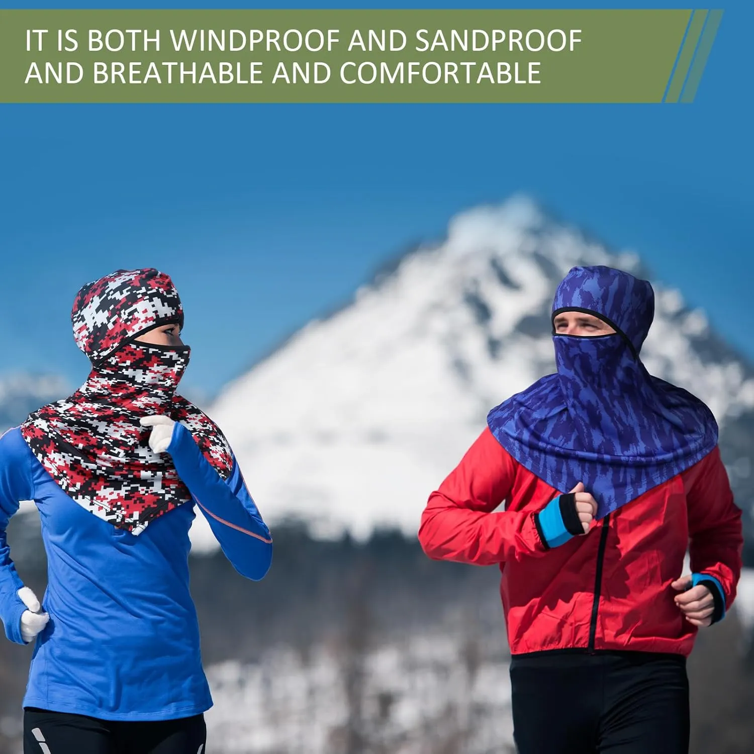 8 Pcs Balaclava Full Face Masks Summer Balaclava Long Face and Neck Cover Breathable Sun Protection for Men Women