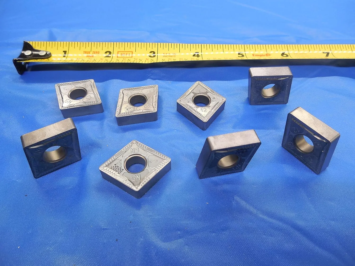 8PCS New ISCAR CNMG 643-GN IC3028 Carbide Turning Inserts CNMG643GN 643 GN