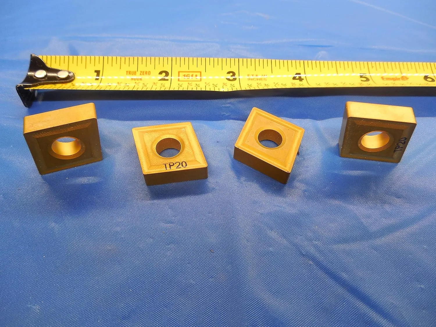 9PCS ISCAR CNMG 643-GN IC3028 TiN Carbide Turning Inserts CNMG643GN 643 GN 830