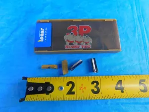 9PCS New ISCAR GIMF 508 IC808 TiN Coated Carbide Grooving Inserts 3P Sumo TEC - FAX-AR5789