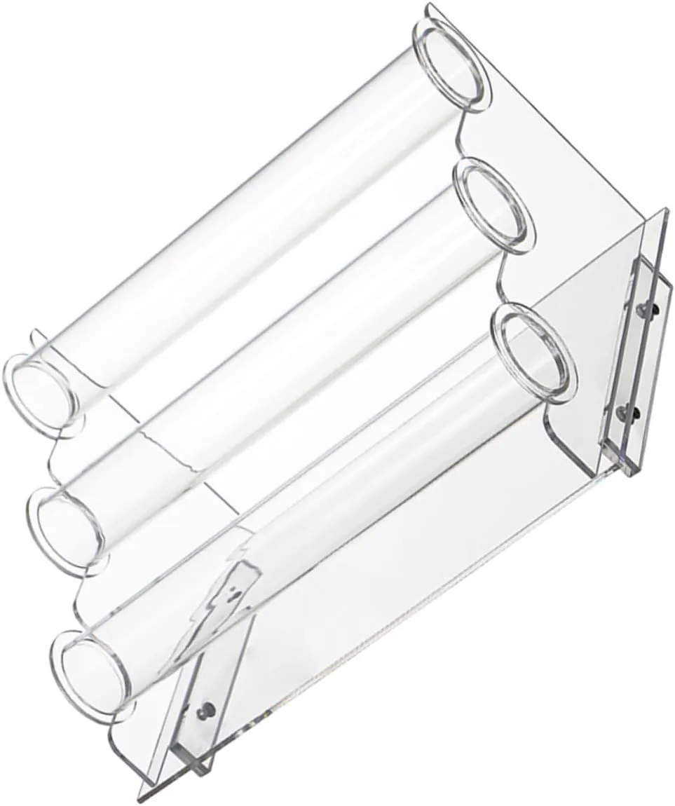 Acrylic Jewelry Organizer Display Stand Transparent Bracelet Holder for Bangle Watch Hair Accessories Stylish Desktop Rack for Visibility Organized Storage