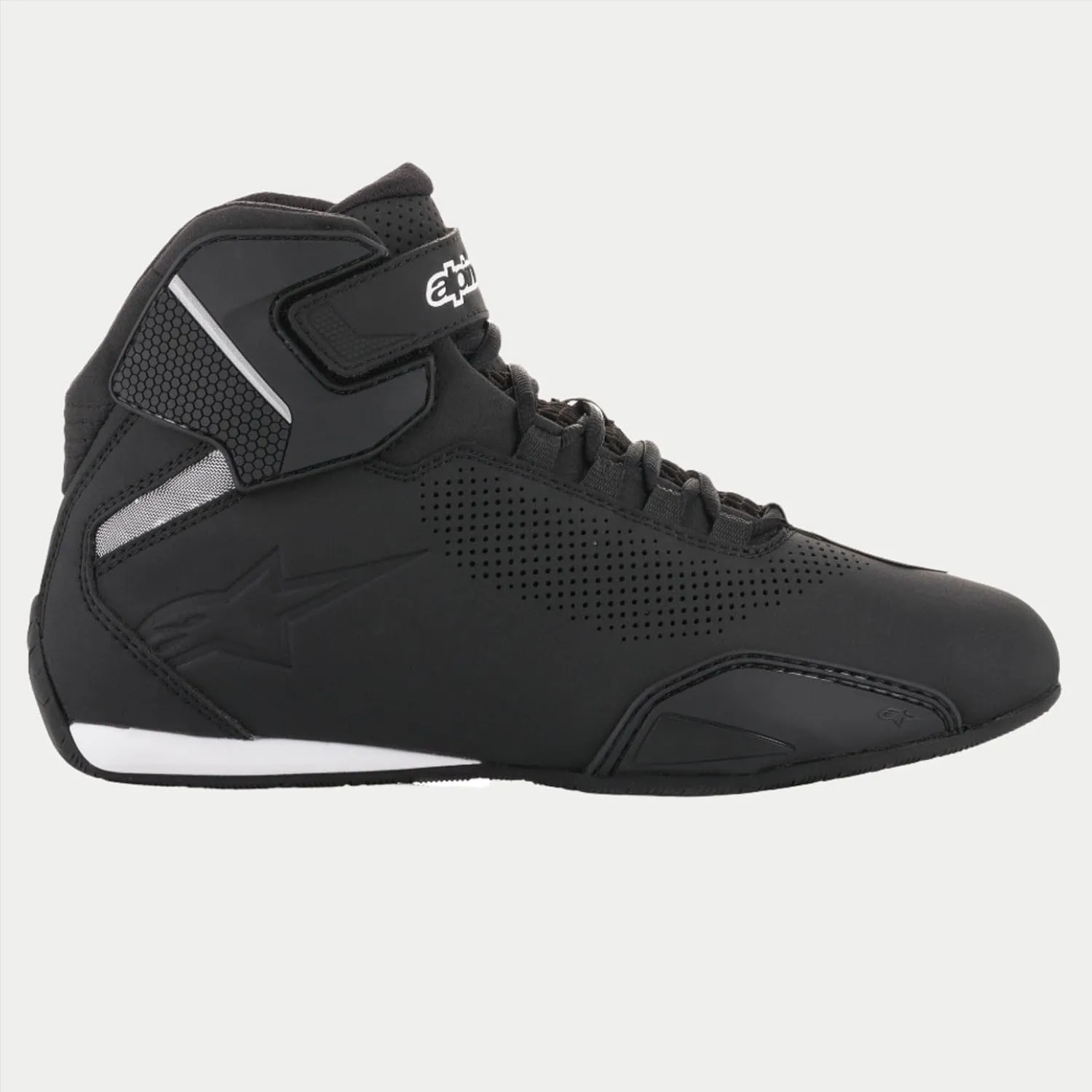 Alpinestars 25156181095 Men's Sektor Vented Street Motorcycle Shoe, Black, 9.5