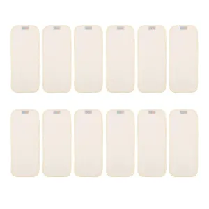 ALVABABY 12PCS Cloth Diaper Inserts 3-Layers Super Soft Inserts for Cloth Diapers and Cloth Diapers Covers 12X