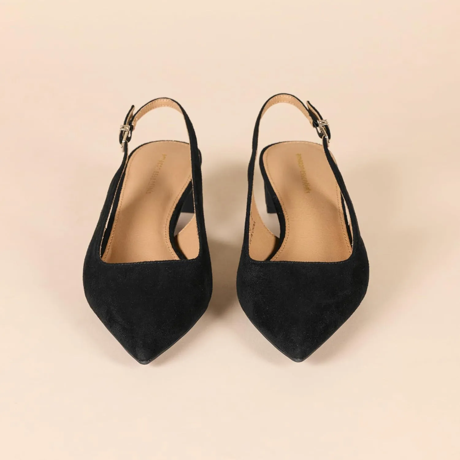 Amazon Essentials Women's Slingback Block Heel