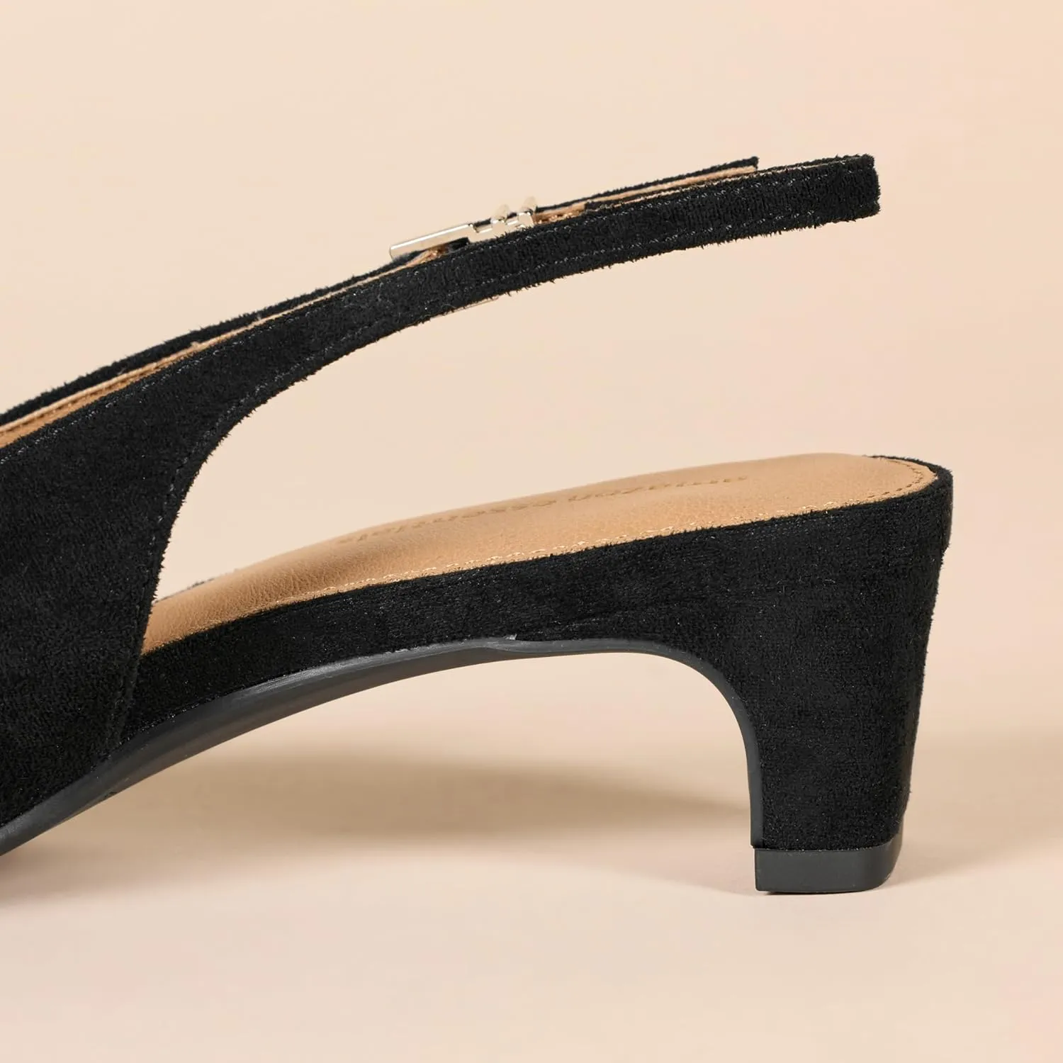 Amazon Essentials Women's Slingback Block Heel