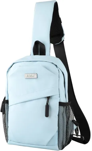 AMJ Cross-body Bag Small Handbag For Men, Shoulder Mini Bag For Women, Travel Chest Daypack for Hiking, Camping, Sports