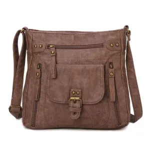 Anika | Women's Multi-Pocket Crossbody Messenger Bag
