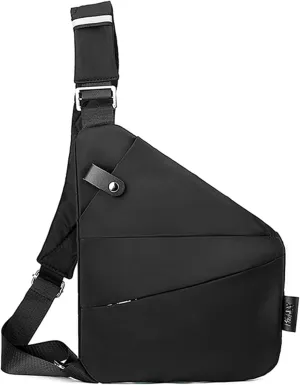 Anti Theft Travel Bag,Waterproof Sling Chest Bag, Crossbody Multi Pockets Shoulder Bag for Men Women