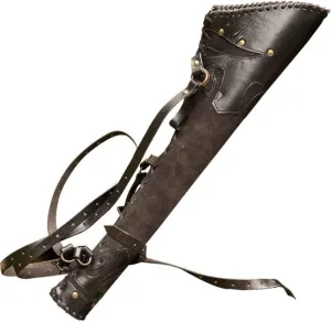 Archery Arrow Quiver Holder Adjustable Arrow Backpack Bag Holder Back Quiver for LARP Bow Hunting Target Shooting Practicing