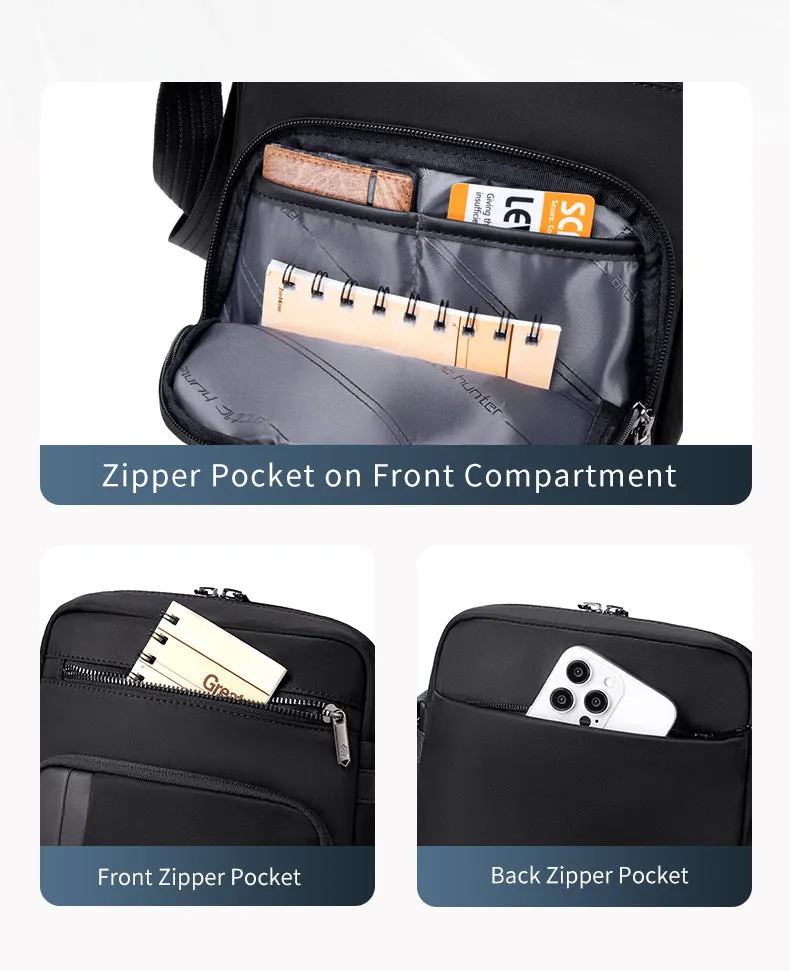 Arctic Hunter i-Crank Crossbody Sling Bag Business Travel Chest Bags (9.7")
