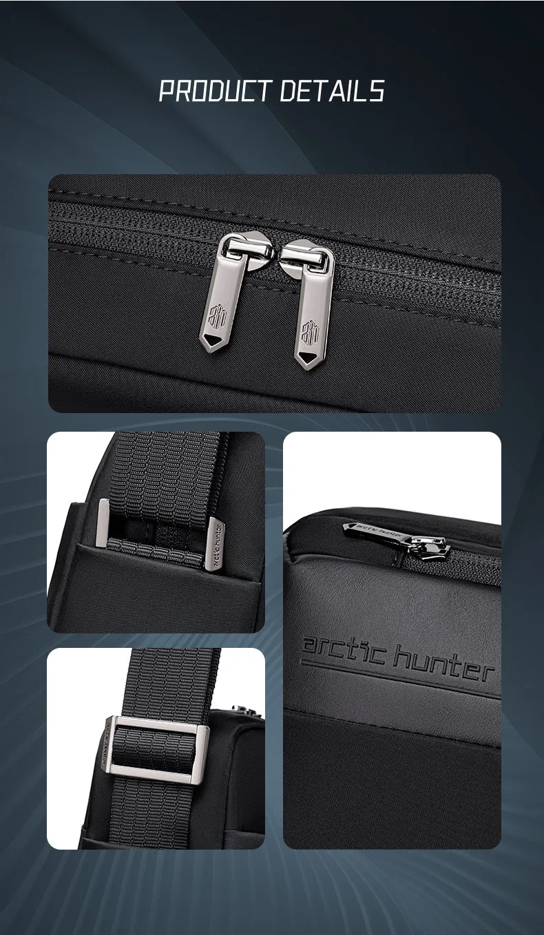 Arctic Hunter i-Crank Crossbody Sling Bag Business Travel Chest Bags (9.7")
