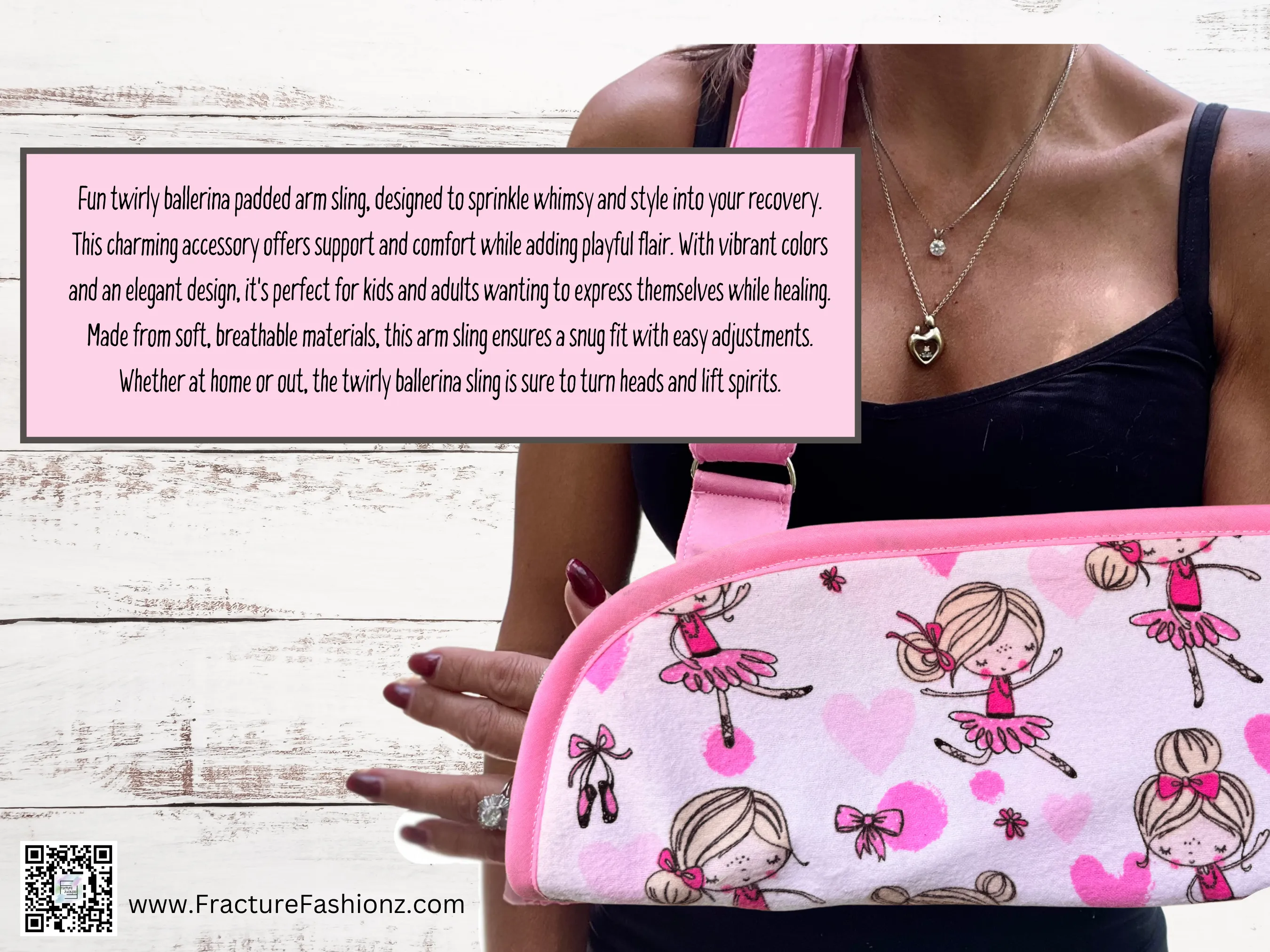 Arm Sling | Twirly Ballerina Arm Sling