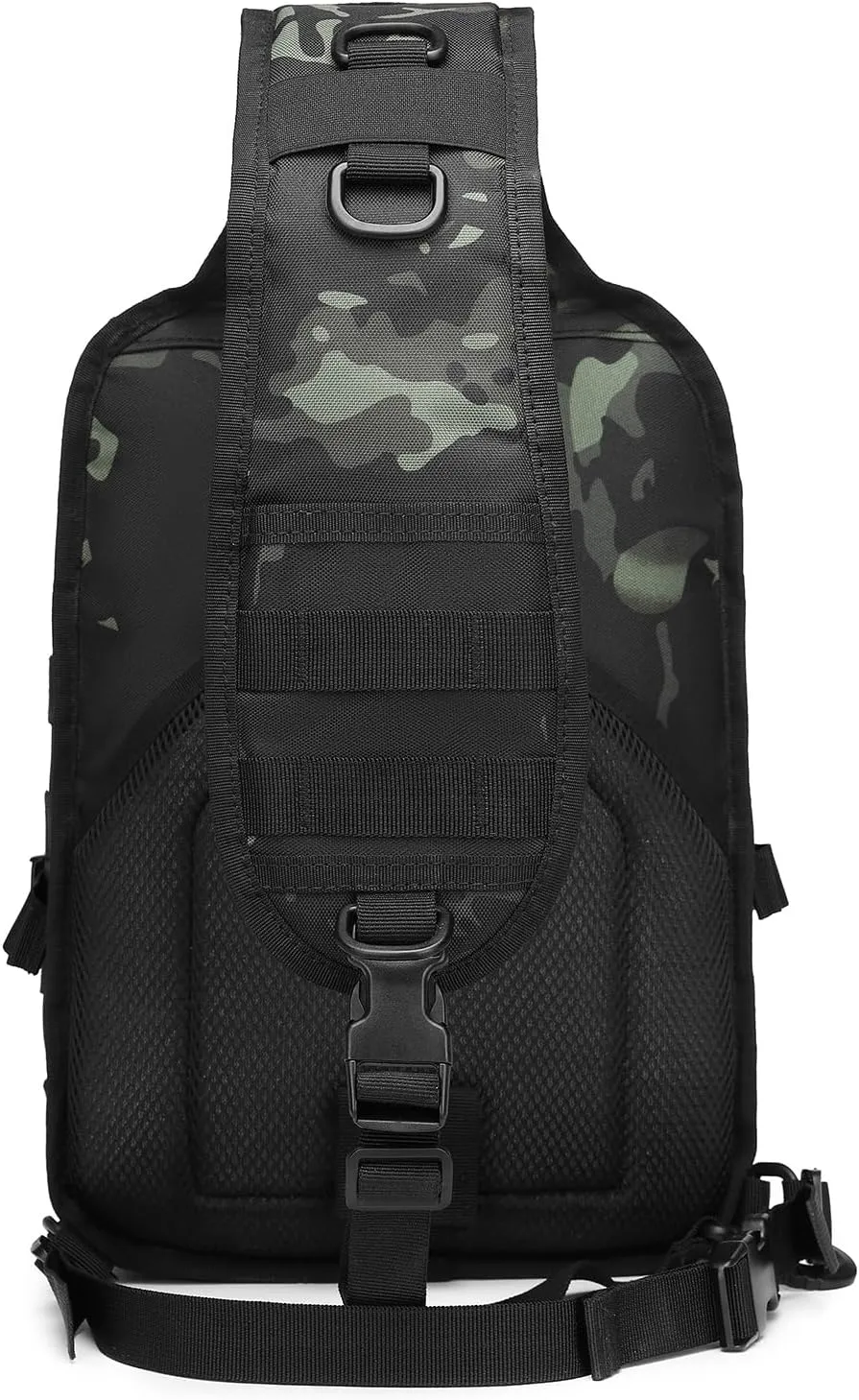 ATBP Tactical Crossbody Sling Backpack Militray Shoulder Holster Bag For Men Chest Pack Hiking Daypack 15L