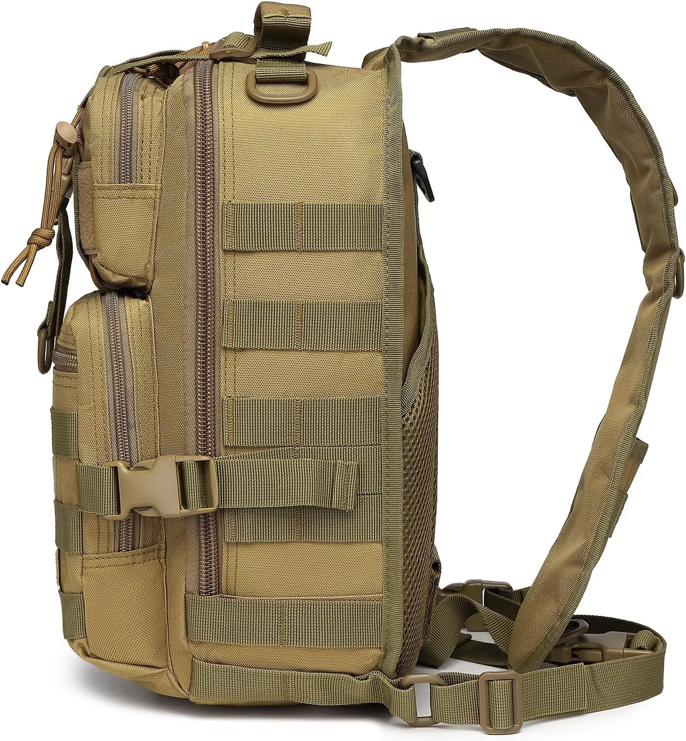 ATBP Tactical Crossbody Sling Backpack Militray Shoulder Holster Bag For Men Chest Pack Hiking Daypack 15L
