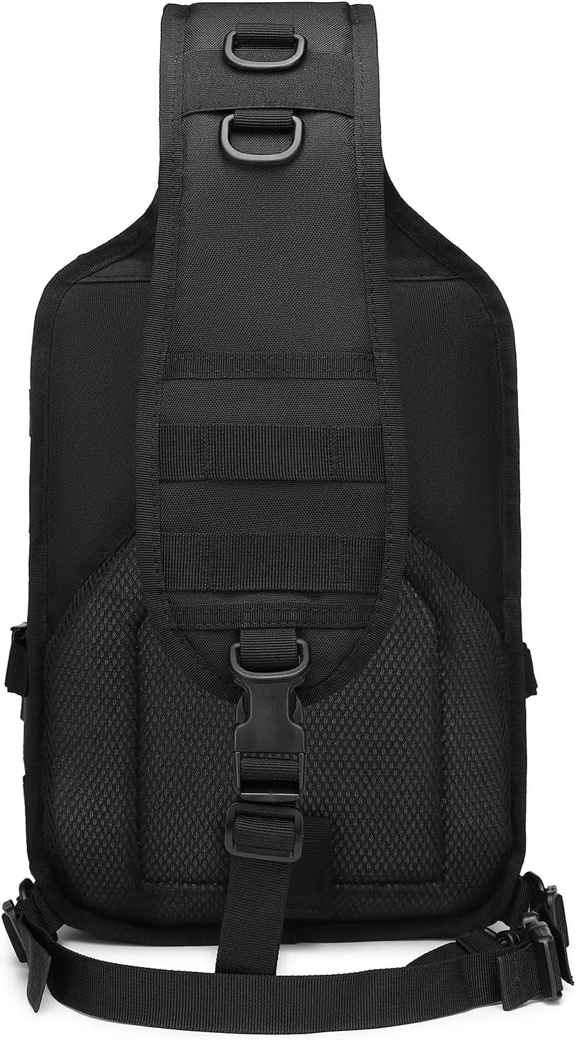 ATBP Tactical Crossbody Sling Backpack Militray Shoulder Holster Bag For Men Chest Pack Hiking Daypack 15L