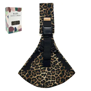 Baby Sling Carrier 2025 Baby Carrier Newborn to Toddler Sling Lightweight Baby Carrier Sling with Adjustable Straps Toddler Carrier Baby Wrap Sling for 10-30 lbs (Brown Leopard)