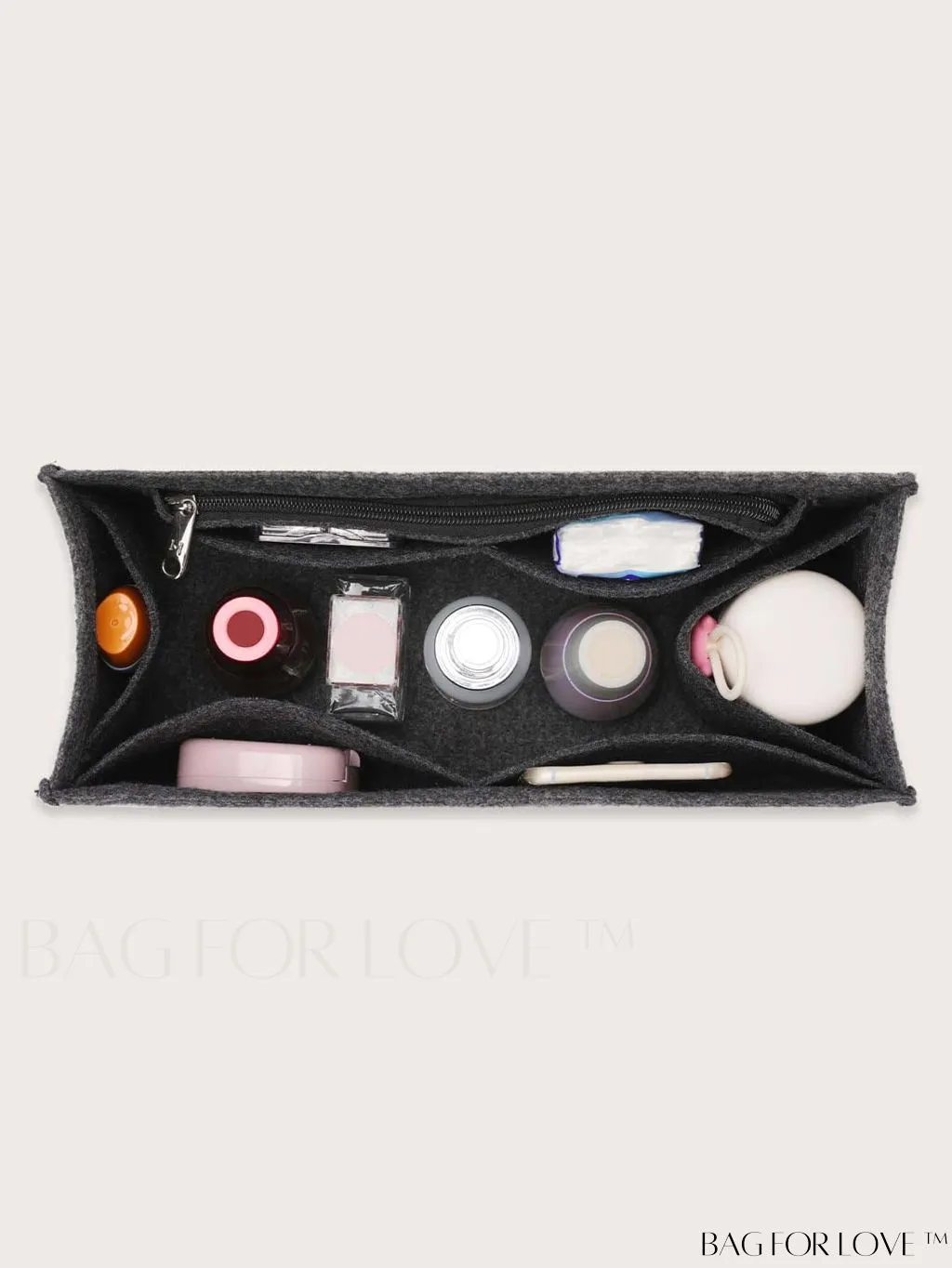 BagForLove - Exclusive Medium Book Tote Bag Organizer - Optimal Inner Divider for Effortless Organization