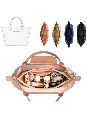 BagForLove - Lightweight Pink Cosmetic Bag With Multi-Pocket Storage