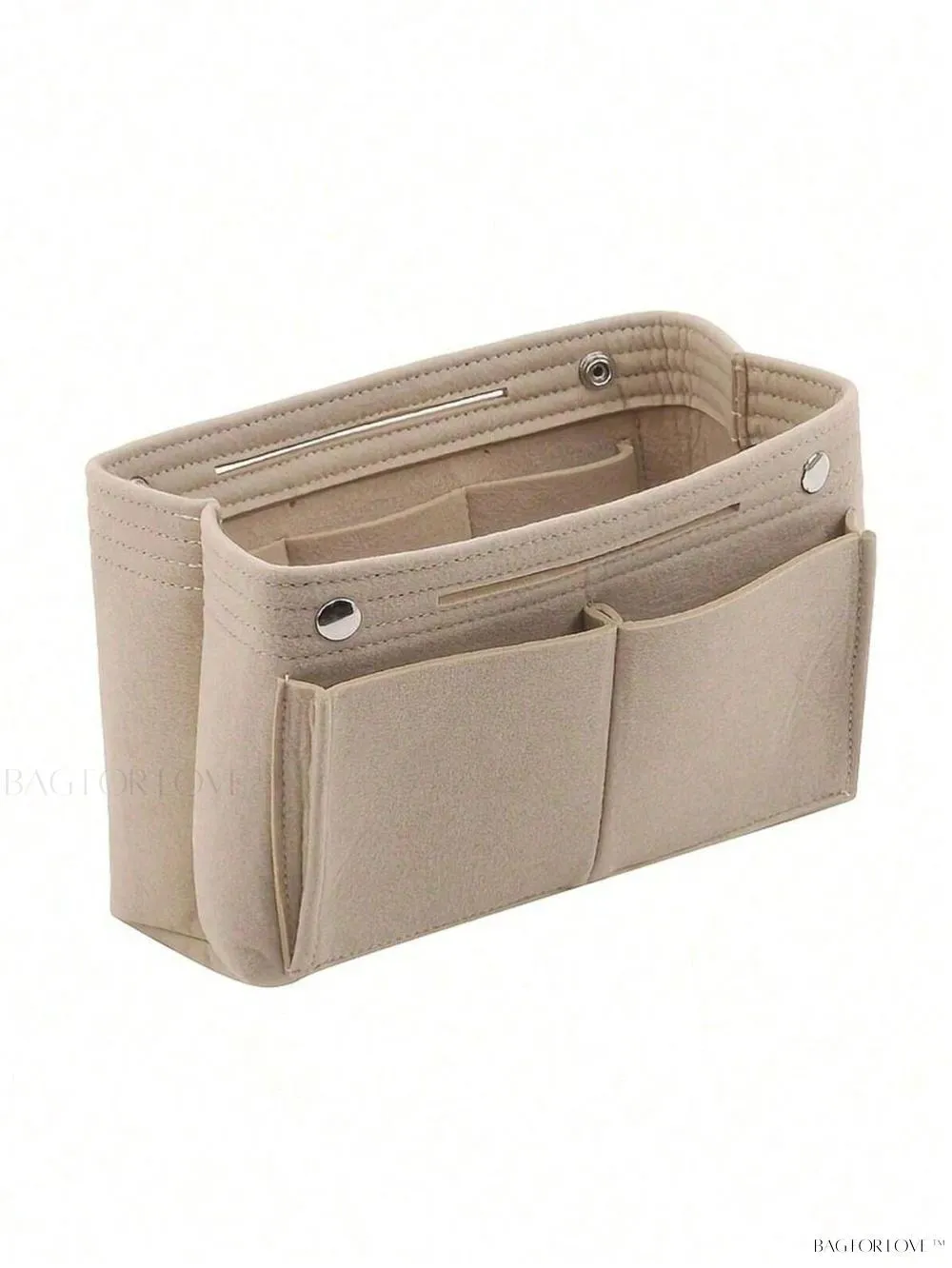 BagForLove - Lightweight Pink Cosmetic Bag With Multi-Pocket Storage