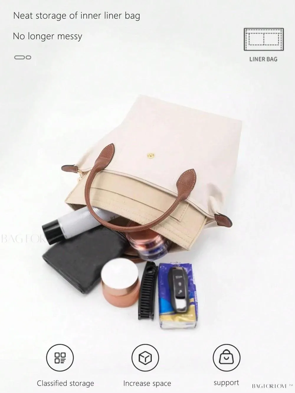 BagForLove - Luxurious Handbag Organizer for Your Precious Items