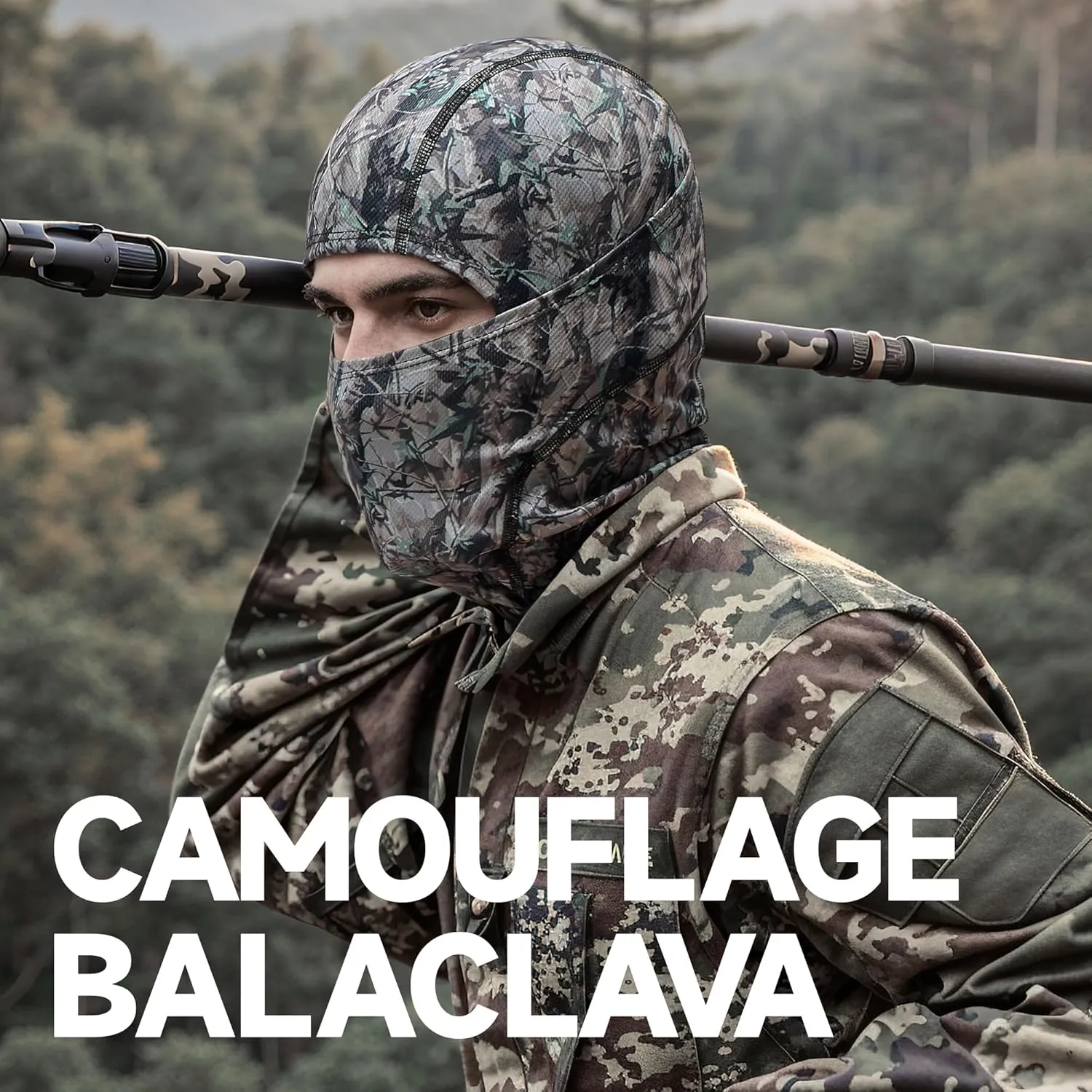 Balaclava Ski Mask 3 Pieces Full Face Cover for Men and Women Breathable Full Face Mask for Skiing Outdoor Sports