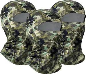 Balaclava Ski Mask 3 Pieces Full Face Cover for Men and Women Breathable Full Face Mask for Skiing Outdoor Sports