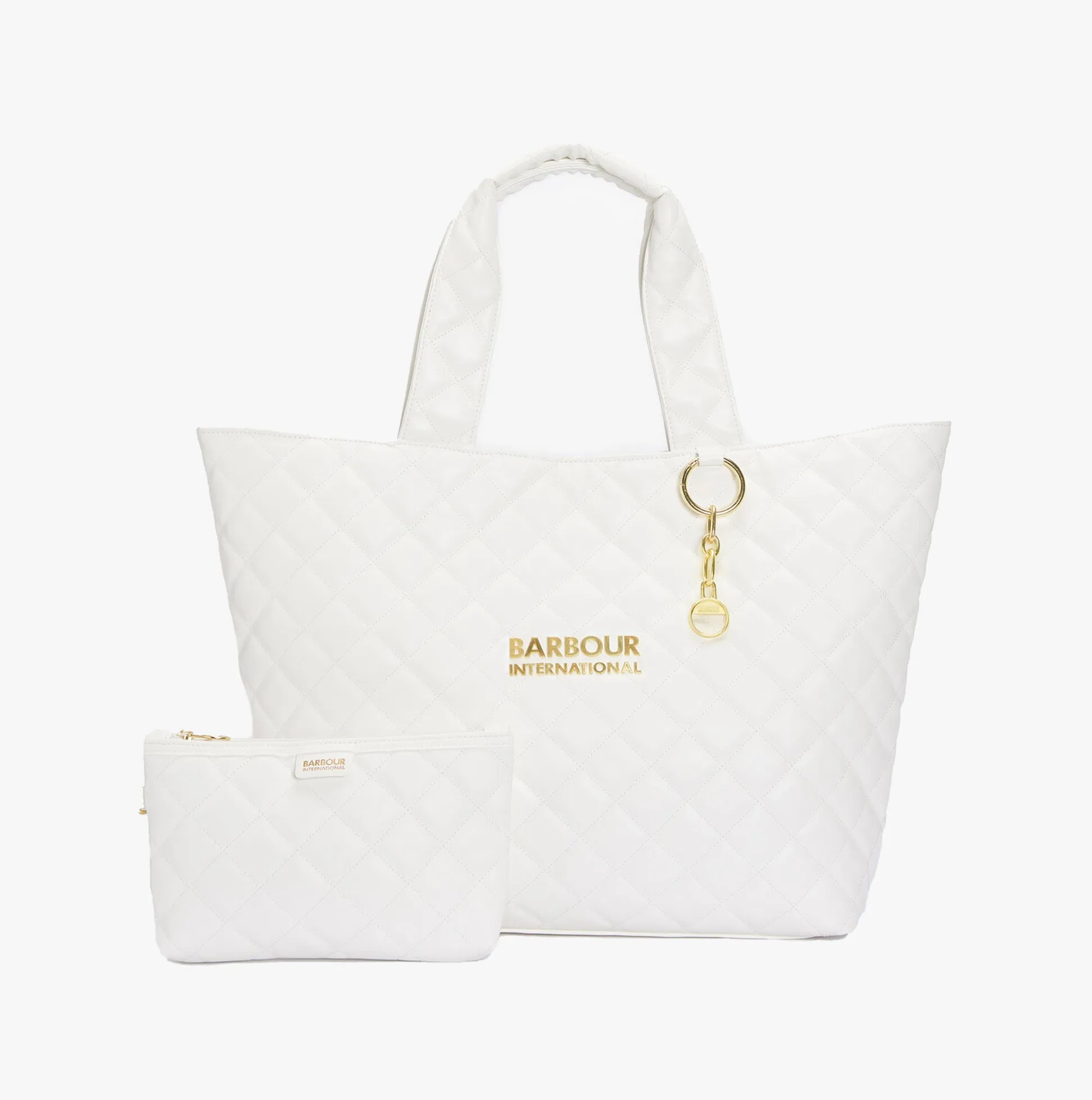 Barbour BATTERSEA Womens Tote Bag White