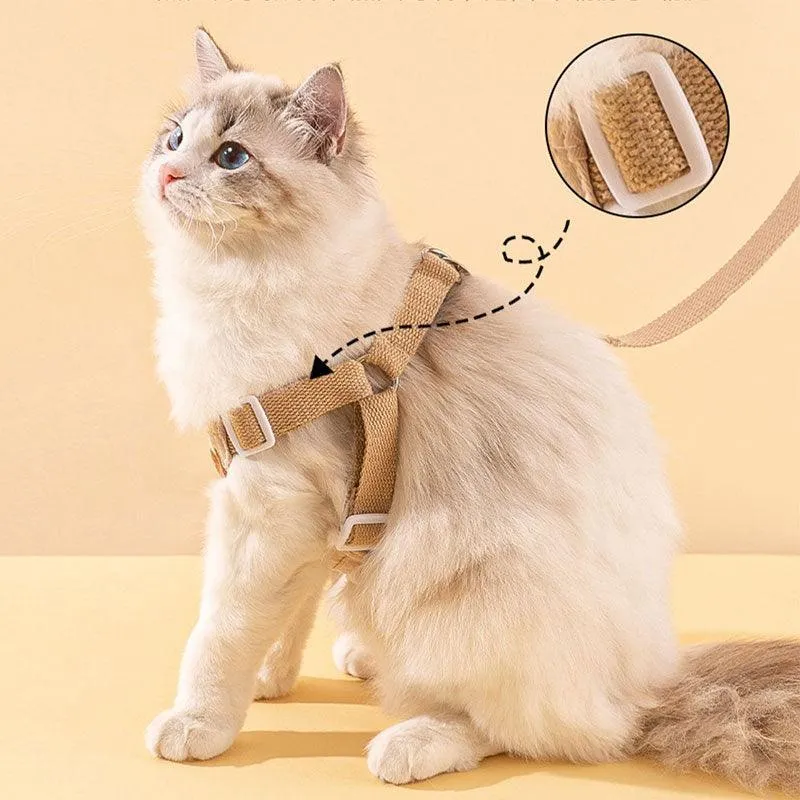 Bear Cat Leash 3 Color Pet Harness