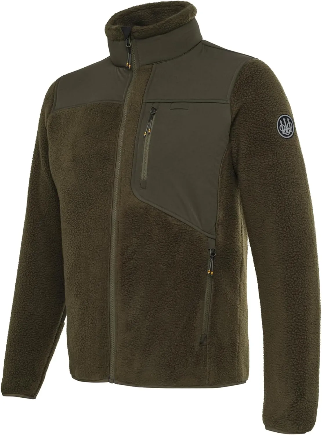 Beretta Men's Halifax Sherpa Lightweight Durable Comfortable Warm Fleece Outdoor Jacket for Hunting, Hiking & Casual Wear