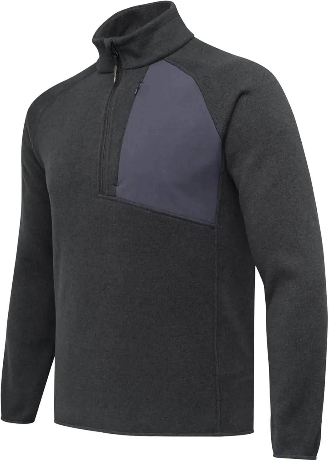 Beretta Men's Lightweight Breathable Outdoor Casual Abisko Half Zip Thermal Fleece Hunting Jacket | Elasticated Bottom