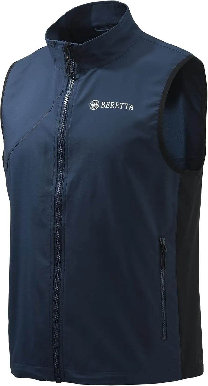 Beretta Men's Turkey Hunting Outdoor Range Shooting Lightweight Breathable Watertight Windshell Vest